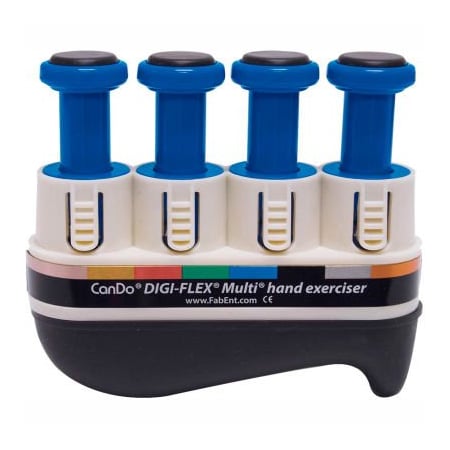 Fabrication Enterprises Digi-Flex Multi Hand Exerciser, Basic Starter Pack, Blue, Heavy 673783